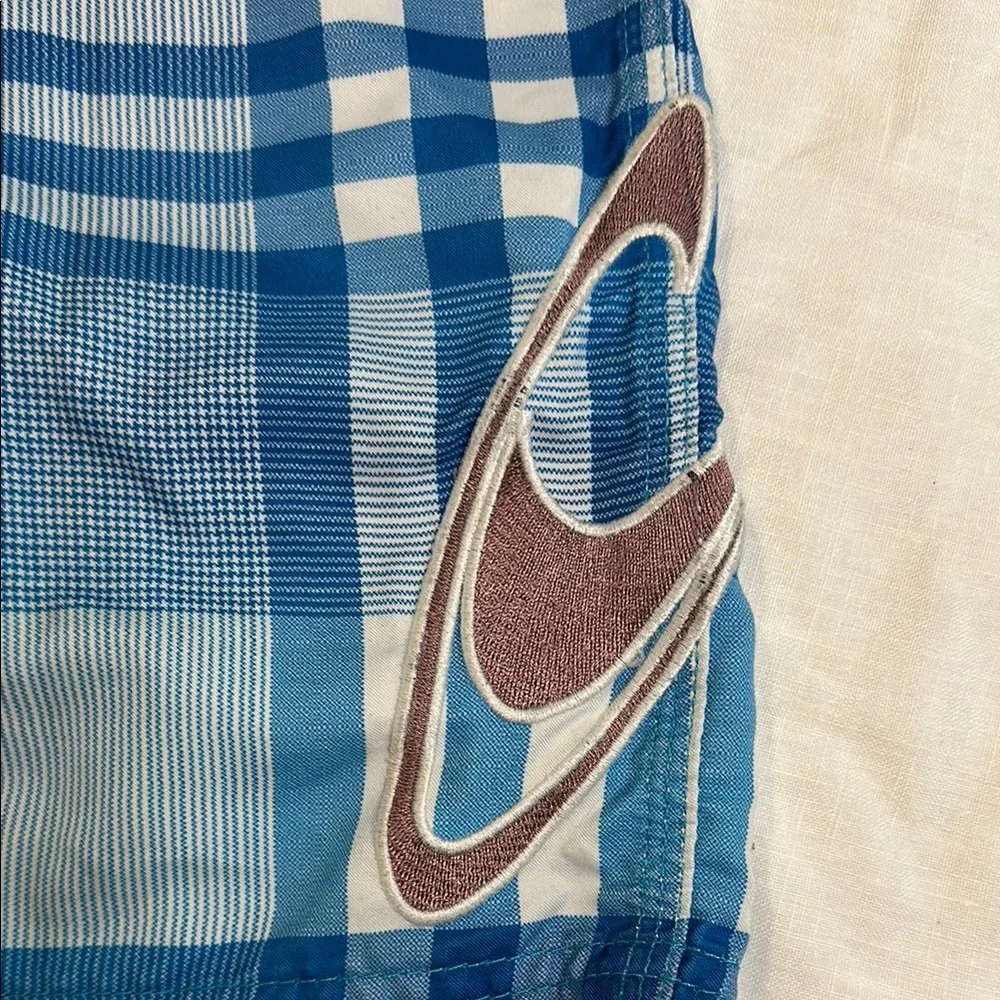 O'Neill Blue and White Board Shorts Swimwear